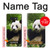 S1073 Panda Enjoy Eating Hülle Schutzhülle Taschen für Note 9 Samsung Galaxy Note9