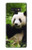 S1073 Panda Enjoy Eating Hülle Schutzhülle Taschen für Note 9 Samsung Galaxy Note9