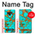 S2688 Aqua Copper Turquoise Gemstone Graphic Hülle Schutzhülle Taschen für Note 9 Samsung Galaxy Note9