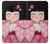 S3042 Japan Girl Hina Doll Kimono Sakura Hülle Schutzhülle Taschen für Note 9 Samsung Galaxy Note9