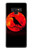 S3328 Crow Red Moon Hülle Schutzhülle Taschen für Note 9 Samsung Galaxy Note9