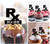 TA0687 Rx Pharmacy Symbol Kuchenaufsätze Hochzeit Geburtsta Acryl Cupcake Kuchen Topper für Kuchen Party Dekor 10 Stück