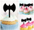 TA0704 Double Headed Axe Weapon Kuchenaufsätze Hochzeit Geburtsta Acryl Cupcake Kuchen Topper für Kuchen Party Dekor 10 Stück TA0704 Double Headed Axe Weapon Kuchenaufsätze Hochzeit Geburtsta Acryl Cupcake Kuchen Topper für Kuchen Party Dekor 10 Stück