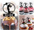 TA0727 Beach Volleyball Kuchenaufsätze Hochzeit Geburtsta Acryl Cupcake Kuchen Topper für Kuchen Party Dekor 10 Stück