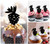 TA0737 Pine Cone Kuchenaufsätze Hochzeit Geburtsta Acryl Cupcake Kuchen Topper für Kuchen Party Dekor 10 Stück