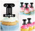 TA0744 Roman Column Kuchenaufsätze Hochzeit Geburtsta Acryl Cupcake Kuchen Topper für Kuchen Party Dekor 10 Stück