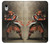 S0796 Japan Red Samurai Hülle Schutzhülle Taschen für iPhone XR