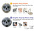 S1286 Diamond Skull Hülle Schutzhülle Taschen für iPhone XR