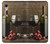 S1316 Grapes Bottle and Glass of Red Wine Hülle Schutzhülle Taschen für iPhone XR