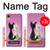 S1832 Love Cat Hülle Schutzhülle Taschen für iPhone XR