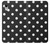 S2299 Black Polka Dots Hülle Schutzhülle Taschen für iPhone XR