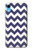 S2345 Navy Blue Shavron Zig Zag Pattern Hülle Schutzhülle Taschen für iPhone XR