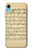 S2504 Vintage Music Sheet Hülle Schutzhülle Taschen für iPhone XR