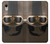 S2645 Vintage Brown Goggles Motorcycle Helmet Hülle Schutzhülle Taschen für iPhone XR