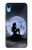 S2668 Mermaid Silhouette Moon Night Hülle Schutzhülle Taschen für iPhone XR