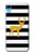 S2794 Black and White Striped Deer Gold Sparkles Hülle Schutzhülle Taschen für iPhone XR