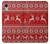 S2835 Christmas Reindeer Knitted Pattern Hülle Schutzhülle Taschen für iPhone XR