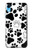 S2904 Dog Paw Prints Hülle Schutzhülle Taschen für iPhone XR