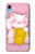 S3025 Pink Maneki Neko Lucky Cat Hülle Schutzhülle Taschen für iPhone XR