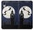 S3249 Peter Pan Fly Full Moon Night Hülle Schutzhülle Taschen für iPhone XR