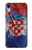S3313 Croatia Flag Vintage Football Graphic Hülle Schutzhülle Taschen für iPhone XR