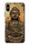 S0344 Buddha Rock Carving Hülle Schutzhülle Taschen für iPhone X, iPhone XS