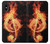 S0493 Music Note Burn Hülle Schutzhülle Taschen für iPhone X, iPhone XS