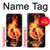 S0493 Music Note Burn Hülle Schutzhülle Taschen für iPhone X, iPhone XS