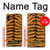 S0576 Tiger Skin Hülle Schutzhülle Taschen für iPhone X, iPhone XS