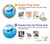 S0843 Blue Whale Hülle Schutzhülle Taschen für iPhone X, iPhone XS