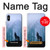 S0935 Wolf Howling in Forest Hülle Schutzhülle Taschen für iPhone X, iPhone XS