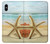 S1117 Starfish on the Beach Hülle Schutzhülle Taschen für iPhone X, iPhone XS