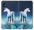 S1130 Unicorn Horse Hülle Schutzhülle Taschen für iPhone X, iPhone XS