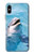 S1291 Dolphin Hülle Schutzhülle Taschen für iPhone X, iPhone XS