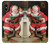 S1417 Santa Claus Merry Xmas Hülle Schutzhülle Taschen für iPhone X, iPhone XS