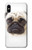 S1852 Pug Dog Hülle Schutzhülle Taschen für iPhone X, iPhone XS