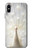 S1980 White Peacock Hülle Schutzhülle Taschen für iPhone X, iPhone XS