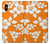 S2245 Hawaiian Hibiscus Orange Pattern Hülle Schutzhülle Taschen für iPhone X, iPhone XS