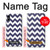 S2345 Navy Blue Shavron Zig Zag Pattern Hülle Schutzhülle Taschen für iPhone X, iPhone XS