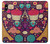S2353 Paris Cartoon Vintage Pattern Hülle Schutzhülle Taschen für iPhone X, iPhone XS