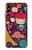 S2353 Paris Cartoon Vintage Pattern Hülle Schutzhülle Taschen für iPhone X, iPhone XS