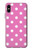 S2358 Pink Polka Dots Hülle Schutzhülle Taschen für iPhone X, iPhone XS