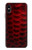 S2879 Red Arowana Fish Scale Hülle Schutzhülle Taschen für iPhone X, iPhone XS