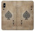 S2928 Vintage Spades Ace Card Hülle Schutzhülle Taschen für iPhone X, iPhone XS
