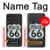 S3207 Route 66 Sign Hülle Schutzhülle Taschen für iPhone X, iPhone XS