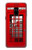 S0058 British Red Telephone Box Hülle Schutzhülle Taschen für Samsung Galaxy A8 (2018)