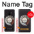 S0059 Retro Rotary Phone Dial On Hülle Schutzhülle Taschen für Samsung Galaxy A8 (2018)