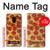 S0236 Pizza Hülle Schutzhülle Taschen für Samsung Galaxy A8 (2018)