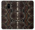 S0553 Snake Skin Hülle Schutzhülle Taschen für Samsung Galaxy A8 (2018)