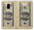 S0702 Money Dollars Hülle Schutzhülle Taschen für Samsung Galaxy A8 (2018)